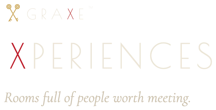 Graxe Xperiences. Rooms full of people worth meeting.